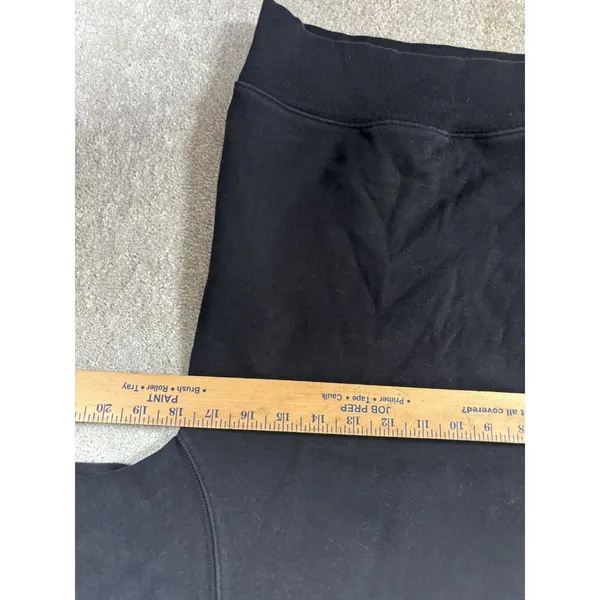 Aritzia TNA women's cozy fleece sweatshirt size XXS‎ Black - Image 6