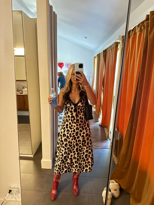 Animal print dress Multiple Size XS - Image 3
