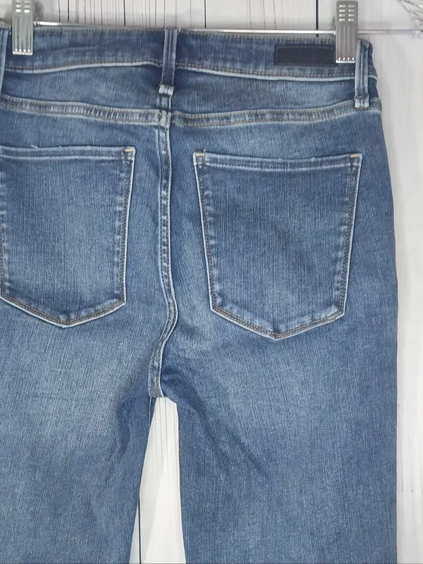 Abercrombie & Fitch Simone High-Rise Distressed Casual Ankle Skinny Jeans - Image 8