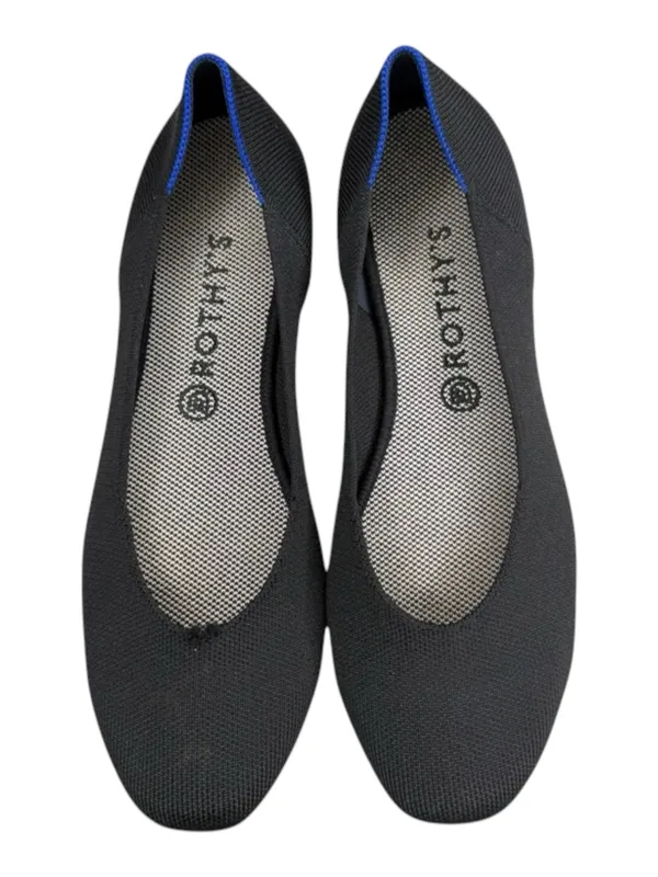 Rothy’s ⍟ The Flat Ballerina Ballet Slipper ⍟ Black Solid ⍟ 11.5M ⍟ Sustain Knit - Image 10