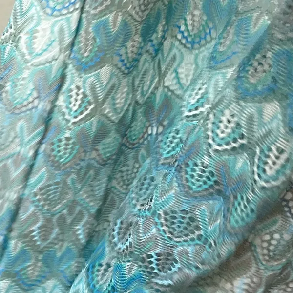 Wild Fable XL Blue Pastel Crochet Halter Midi Dress Boho Beach - Image 12