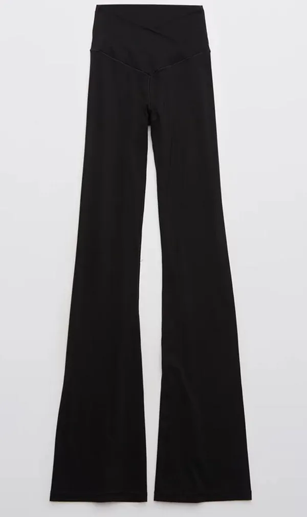Aerie Crossover Flare Leggings - Image 2