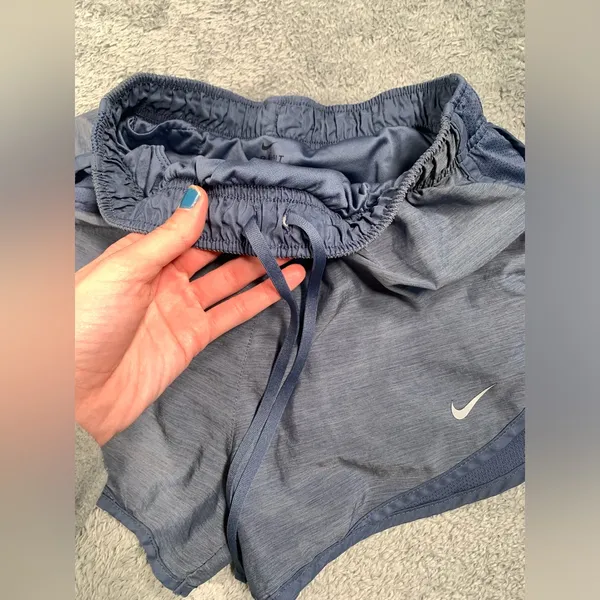 Nike dri-fit Blue Athletic Shorts small - Image 3