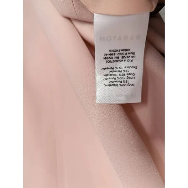 Aritzia Babaton Patricio soft pink mini dress size 4 - Image 5