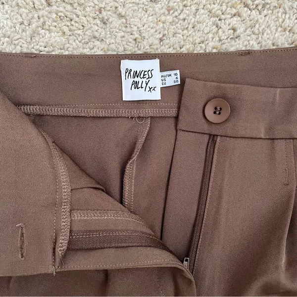 Princess Polly archer pants - brown - Image 6
