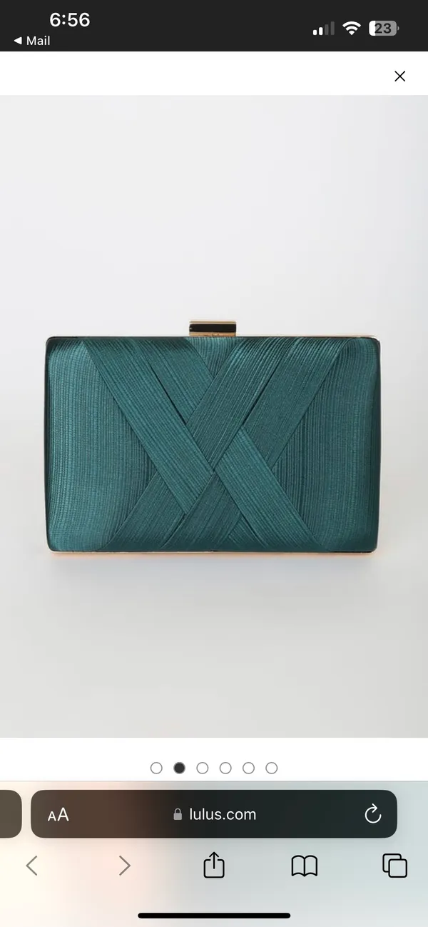 Lulus Green  Clutch - Image 2