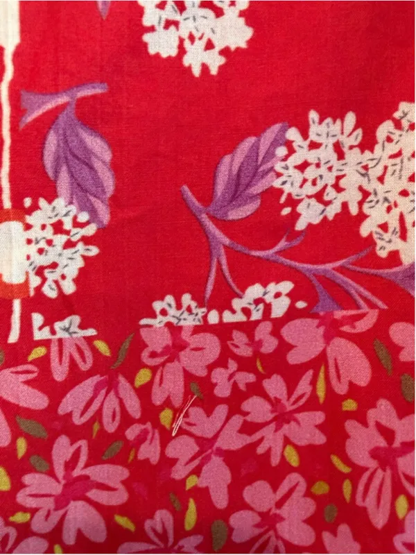 Entro Women’s Sightseer Floral Print Midi Dress in Red Size sS - Image 6