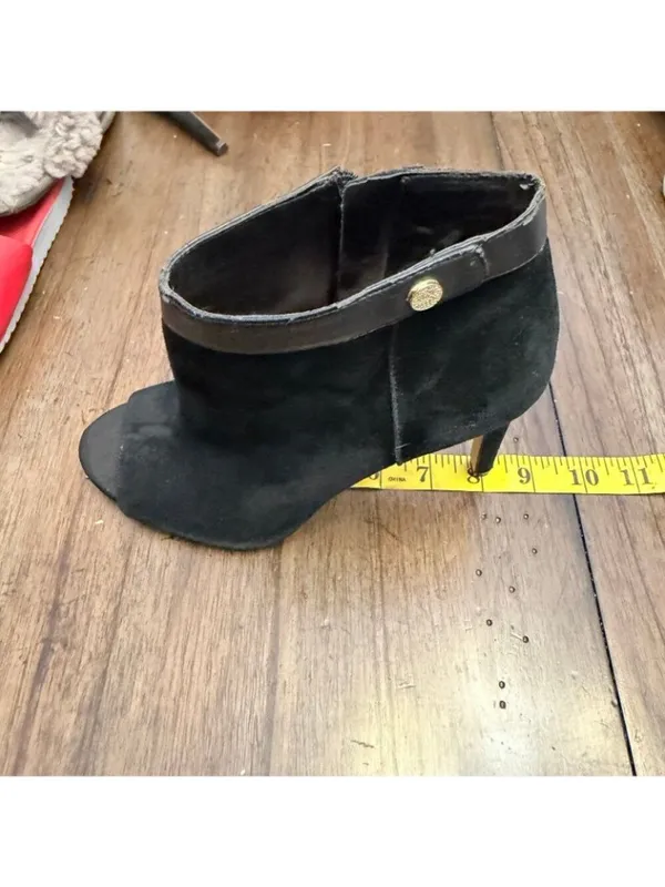 Vince Camuto Ankle Open Toe Stiletto Booties - Image 12