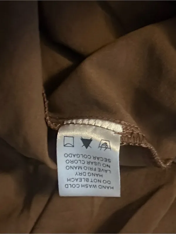 Lg Like Love Wide Leg Brown Pants - Image 5
