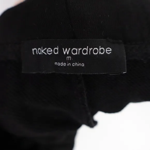 Naked Wardrobe Mens Black Sweatshirt and Joggers 2 Piece Lounge Set M - Image 7