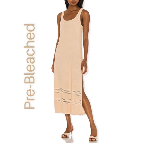 Seafolly Terrain Knit Midi Dress in Sands Small‎ - Image 9