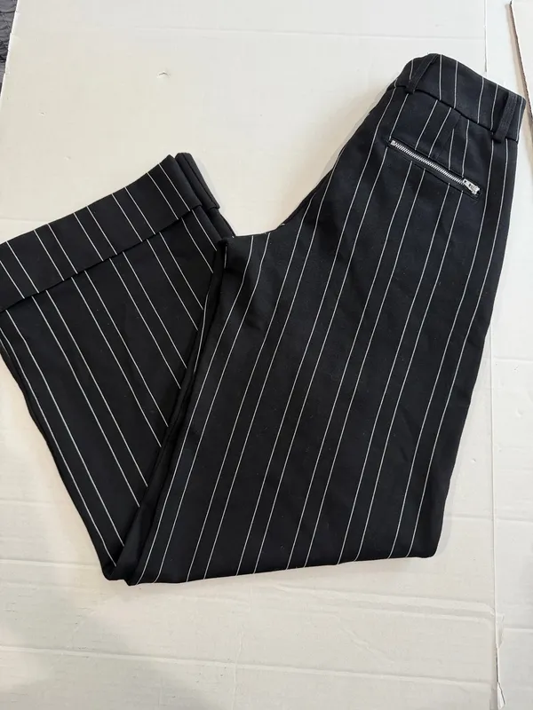 I.AM.GIA black stripe wide leg pants small - Image 9