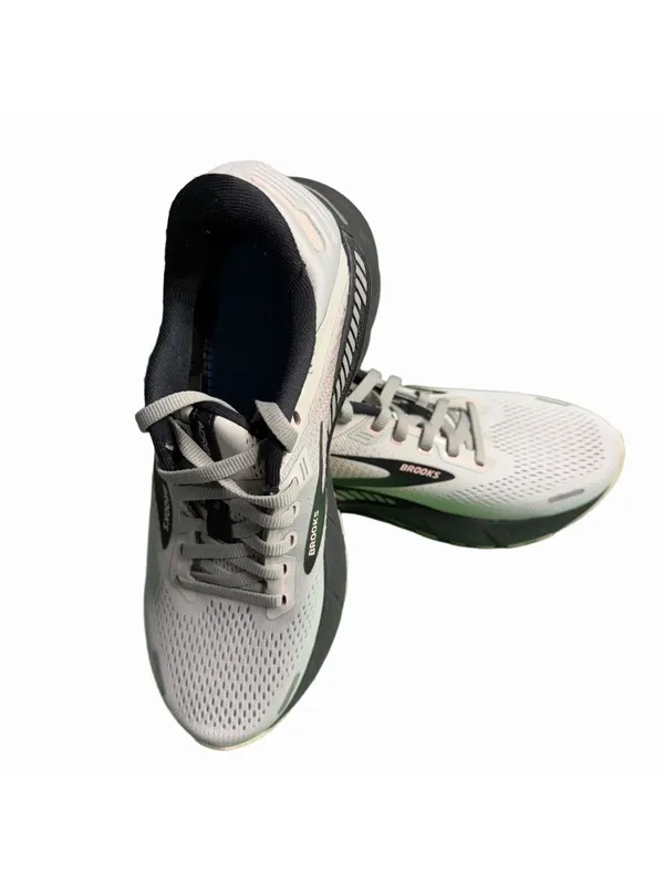 Brooks Women’s Adrenaline GTS 22 Grey Rose Black Shoe Size 8.5 #B1296A - Image 4