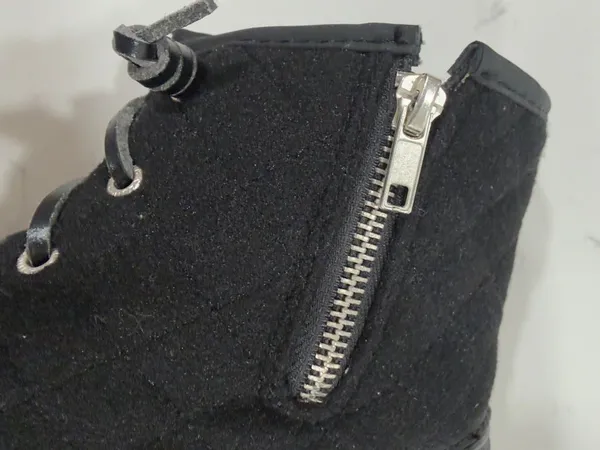 Nautica Black Quilted Short Rain Boots - Image 8