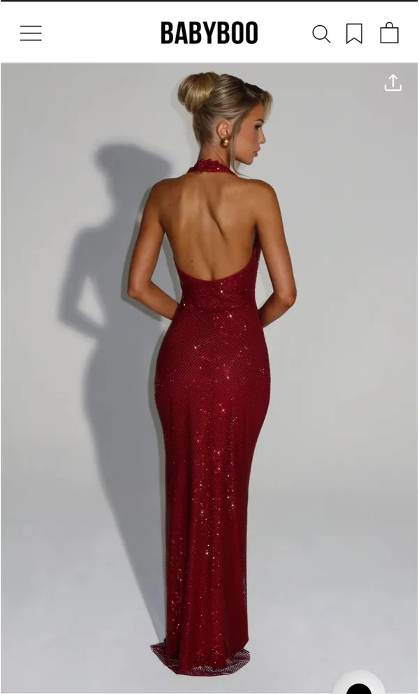Baby Boo Starla Maxi Prom Dress - Image 2