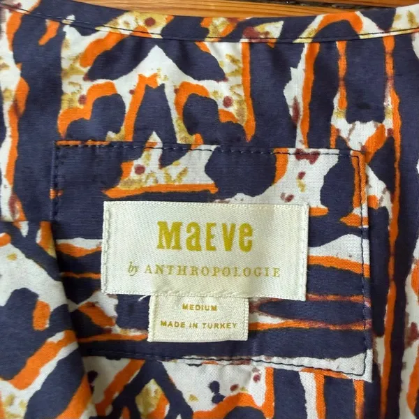 Maeve Anthropologie Somerset Maxi Dress 100% Cotton Size M NWOT - Image 7