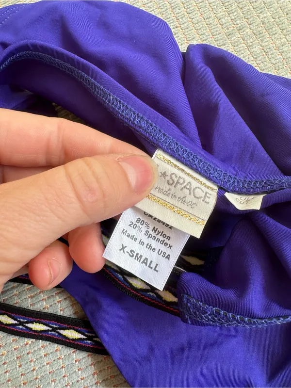 NWOT L*Space bikini set southwestern royal blue - Image 6