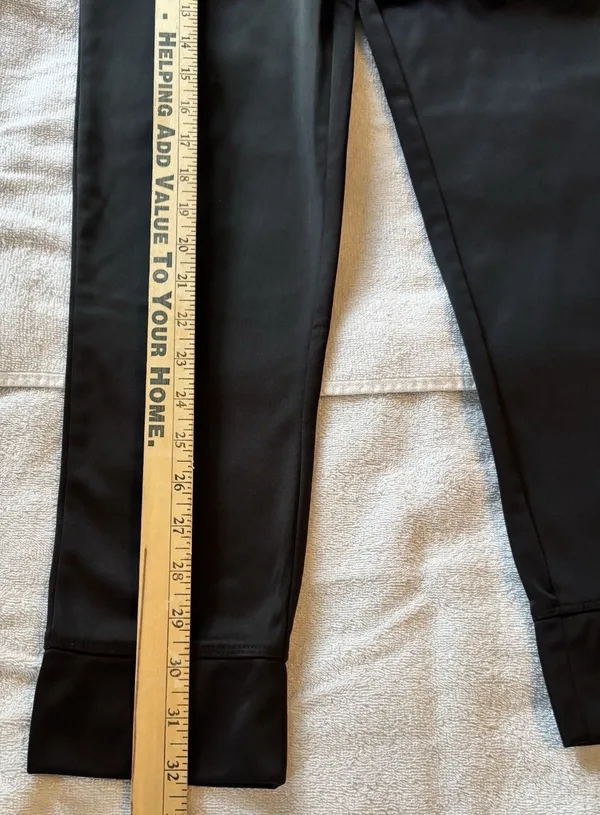 Calvin Klein Performance Black Jogger Pants Women’s Medium 8/10 Logo Waist - Image 2