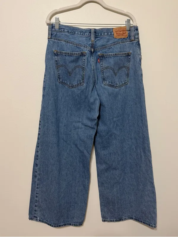 Levi’s Baggy Dad Wide Leg Jeans Size 30 - Image 6