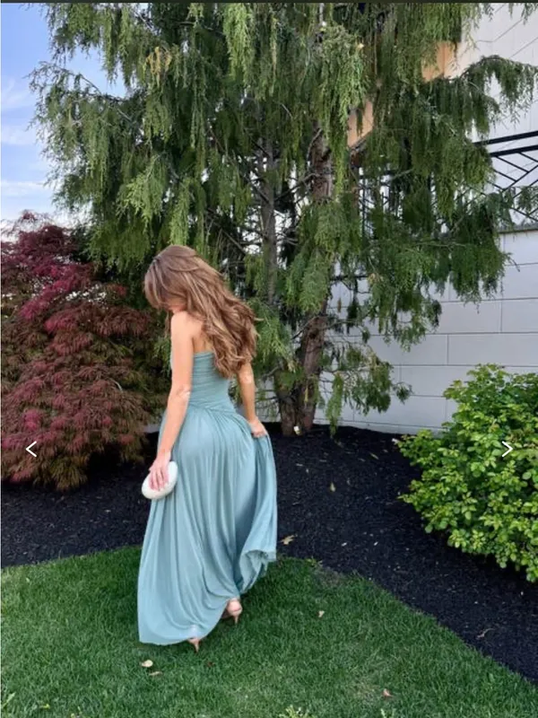 Ronny Kobo Collection Monroe Asymmetric Jersey Gown - Image 2