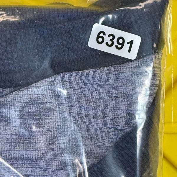 Lululemon Swiftly Tech‎ Long Sleeve Shirt Navy Blue Space Dye Size 12 - Image 6
