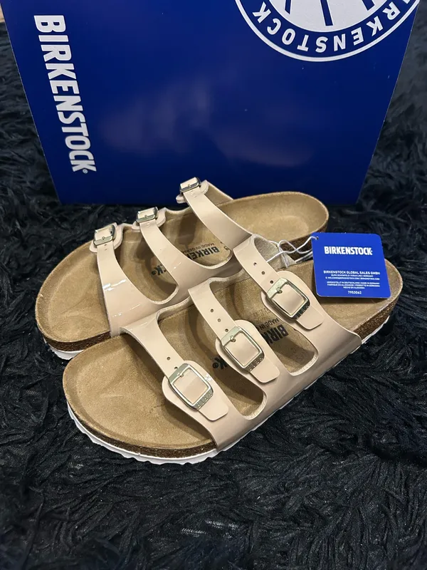 BIRKENSTOCK Florida sand gladiator sandals slippers shoes women’s eur 38 new - Image 8