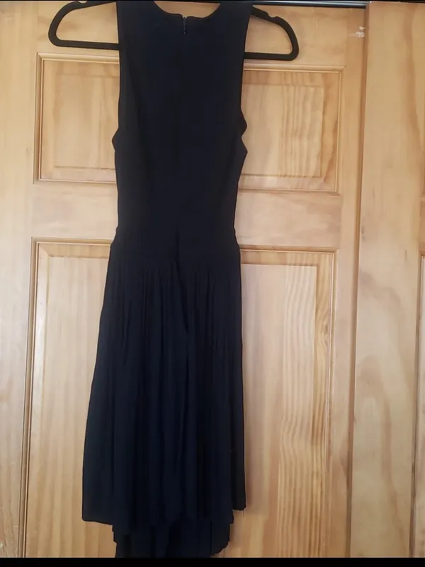 Alice + Olivia and Urban Outfitters black dress w cutout back - Image 2