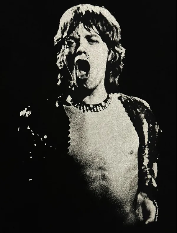 Mick Jagger The Rolling Stones Band Graphic Shirt - Image 5
