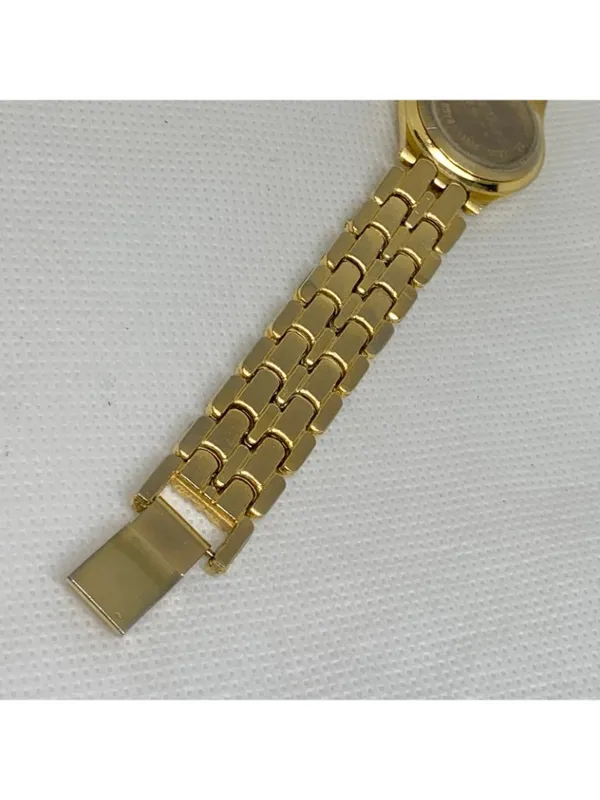 Vintage Collezio gold tone women watch glowing in the dark 25mm Quartz running - Image 8