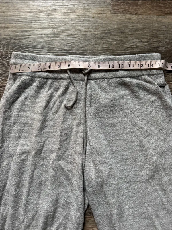 Knix Light Gray Knit Drawstring Joggers S - Image 3