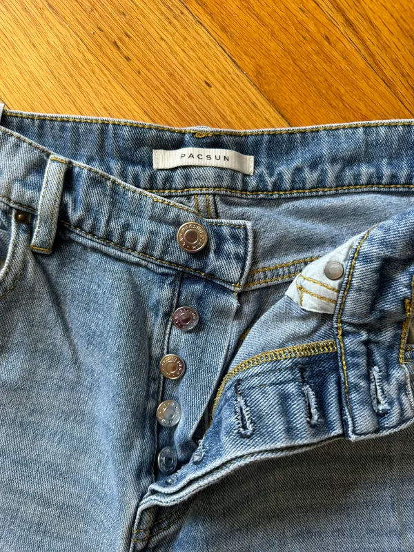 PacSun Blue High waist Light Jeans - Image 4