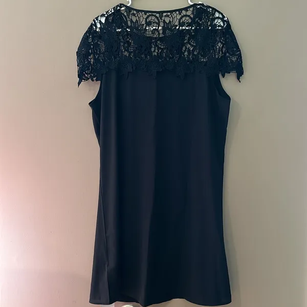 Unbranded Boutique Women’s Black Lace Dress‎ Large - Image 2