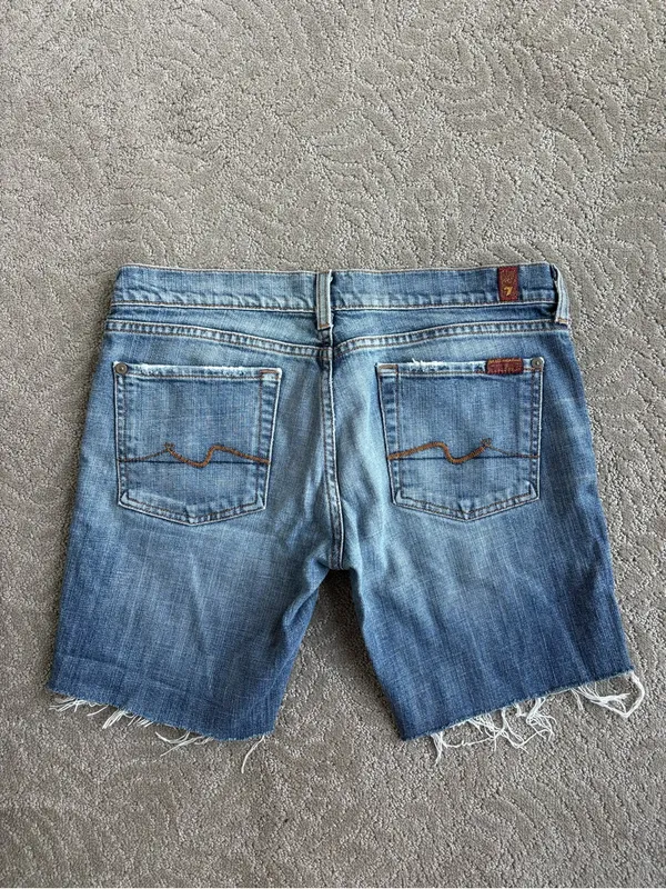 7 For All Mankind Denim Jeans Shorts - Image 2