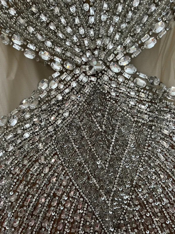 Portia and Scarlett Gold/Silver Gown - Image 5
