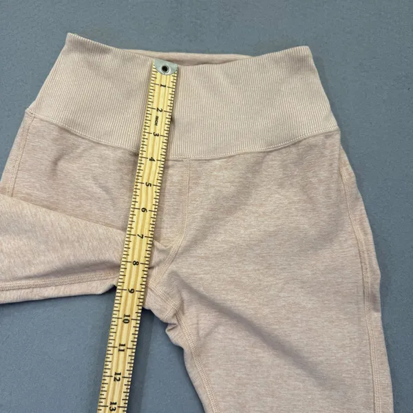 Alo Yoga Womens High Waist‎ Alosoft Coast Leggings Nectar Heather Pink Small - Image 3