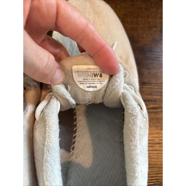 Allbirds Wool Runners Light Pink Athletic‎ Shoes Women's 8 *No Liners* Sneakers - Image 7