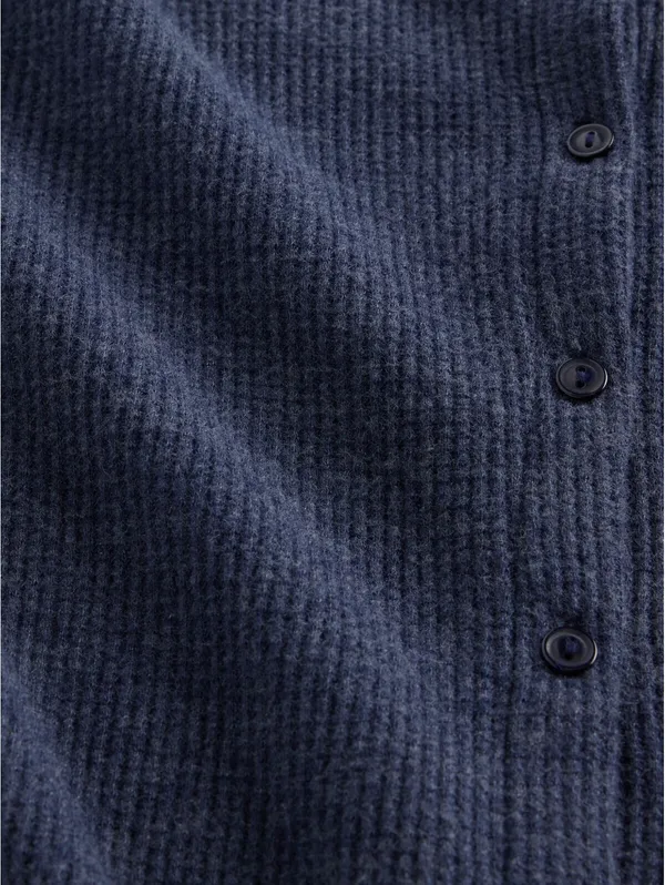 Gap Waffle Cardigan NWT Navy Blue Small - Image 4
