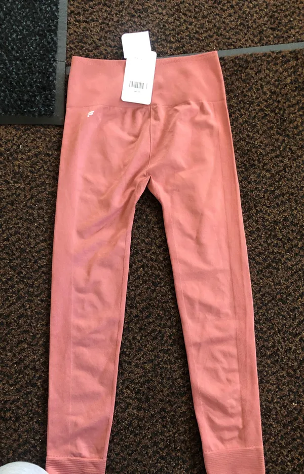 Fabletics High-Waisted Seamless Rib 7/8 Leggings - Image 5