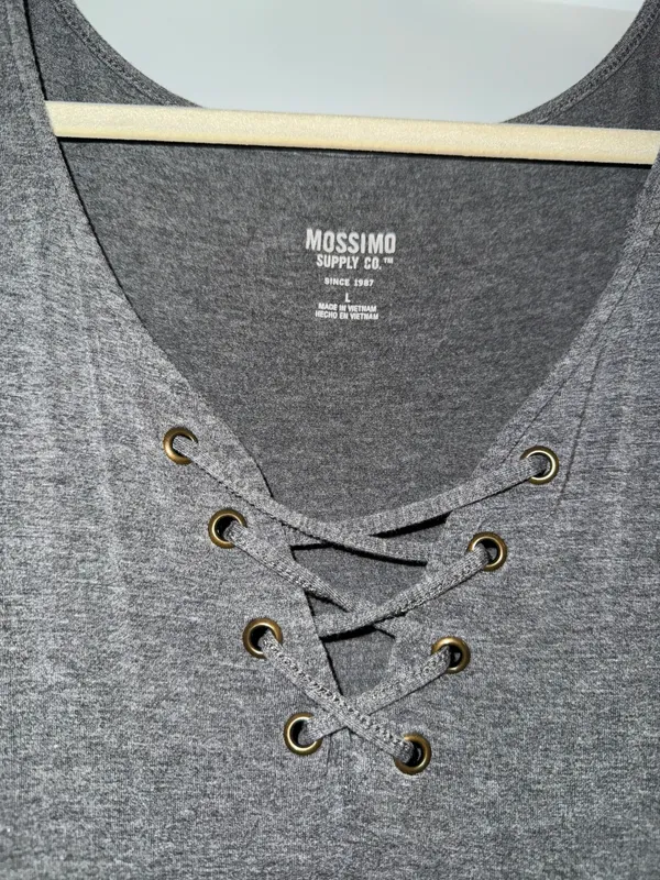 Mossimo Supply Co Gray Dress - Image 3