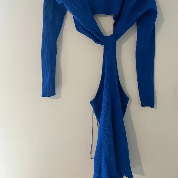 Edikted Blue‎ Cutout dress size small - Image 5