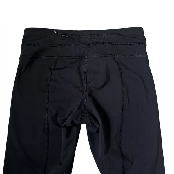 Lululemon Women's Size 4 Black Capri Back Zip Pocket Leggings Yoga Gym | 63-52 - Image 6