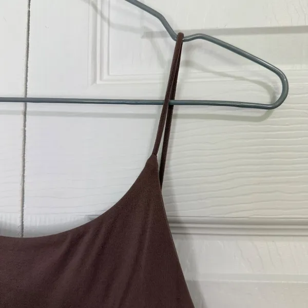 Light Brown Dark Nude Bodysuit Small - Image 3