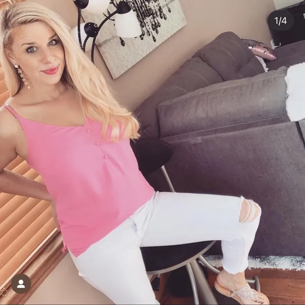 Lilly Pulitzer Pink Fitted Buttoned Camisole - Image 7