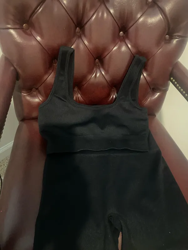 New Without Tag OQQ Black Exercise Workout Set Size M Size M - Image 3