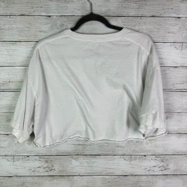 Brandy Melville John Gault New York Cropped Tee Shirt OS - Image 2