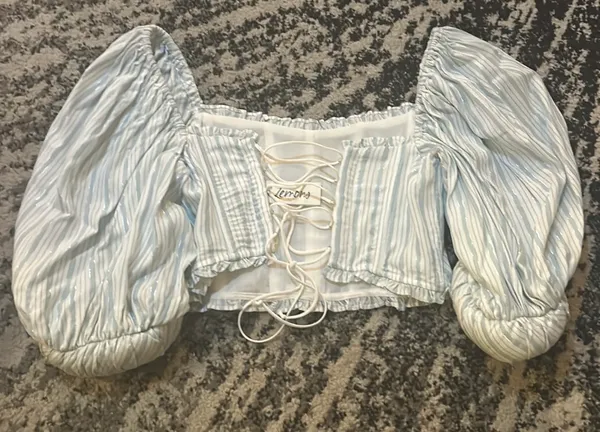 For Love & Lemons Leslie Crop Top Size XS - Image 8