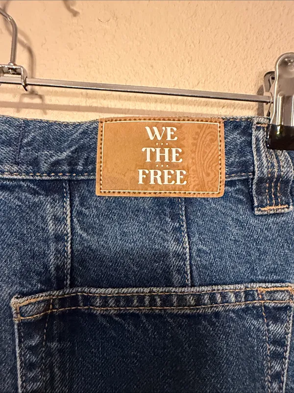 Free People We The Free CRVY Siren Low Rise Straight Leg Jeans Size 26 - Image 8