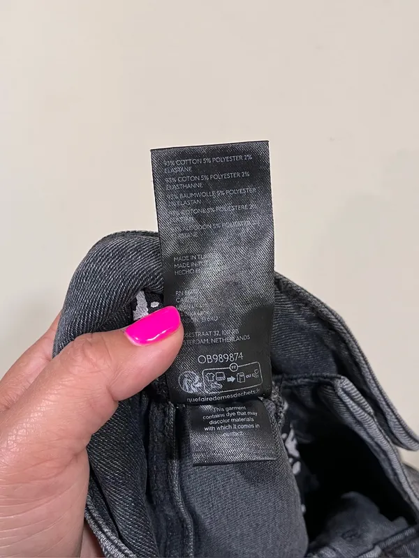 Free People Low Maintenance Mid-Rise Crop Boot Jeans Black Size 29 EUC - Image 12