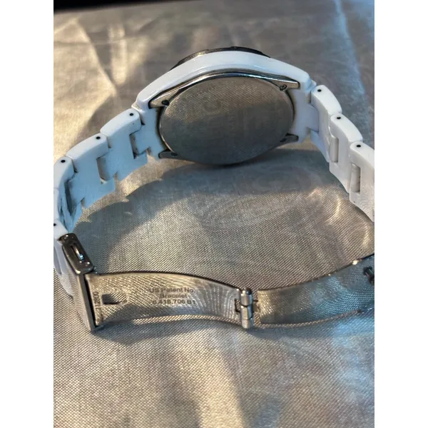 Relic by Fossil Womens White Crystal Bezel Multi Function Dial Watch ZR15551 - Image 9