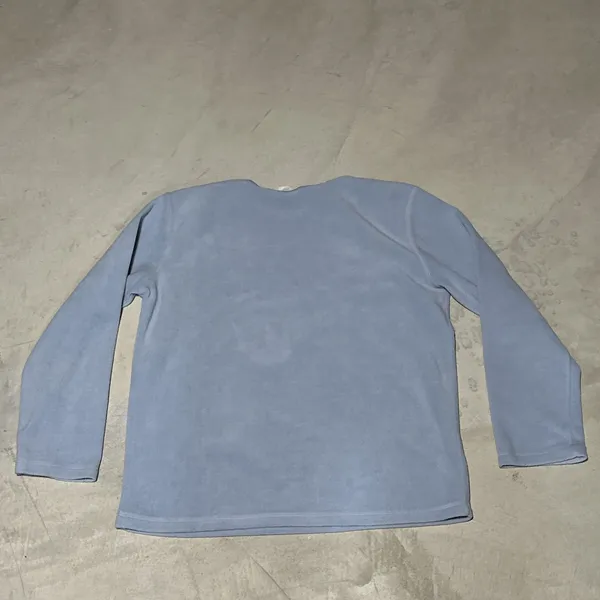 Vintage Disney "Tink" Tinkerbell Blue Sweatshirt Women's SZ XL Embroidered - Image 8